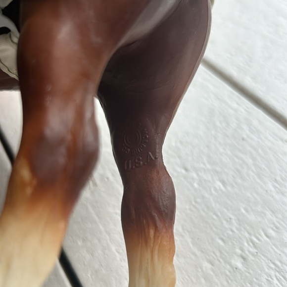 Vintage Breyer Clydesdale foal model no. 84 *blanket included* - Picture 6 of 6